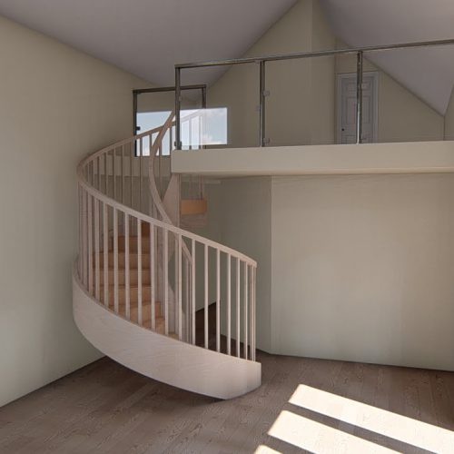 Barn Conversion- Staircase Architecture
