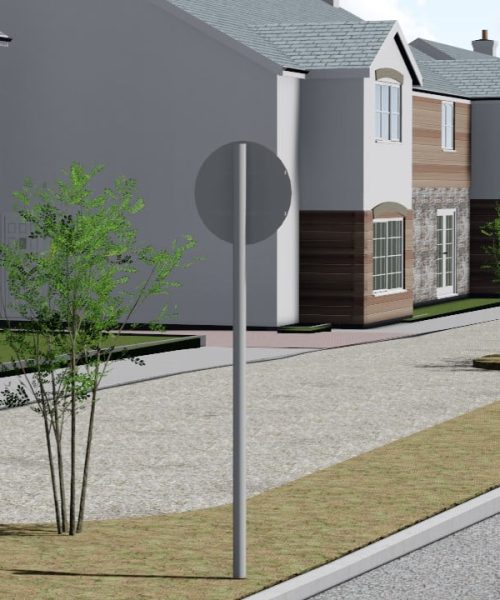 Front View of Architect Design